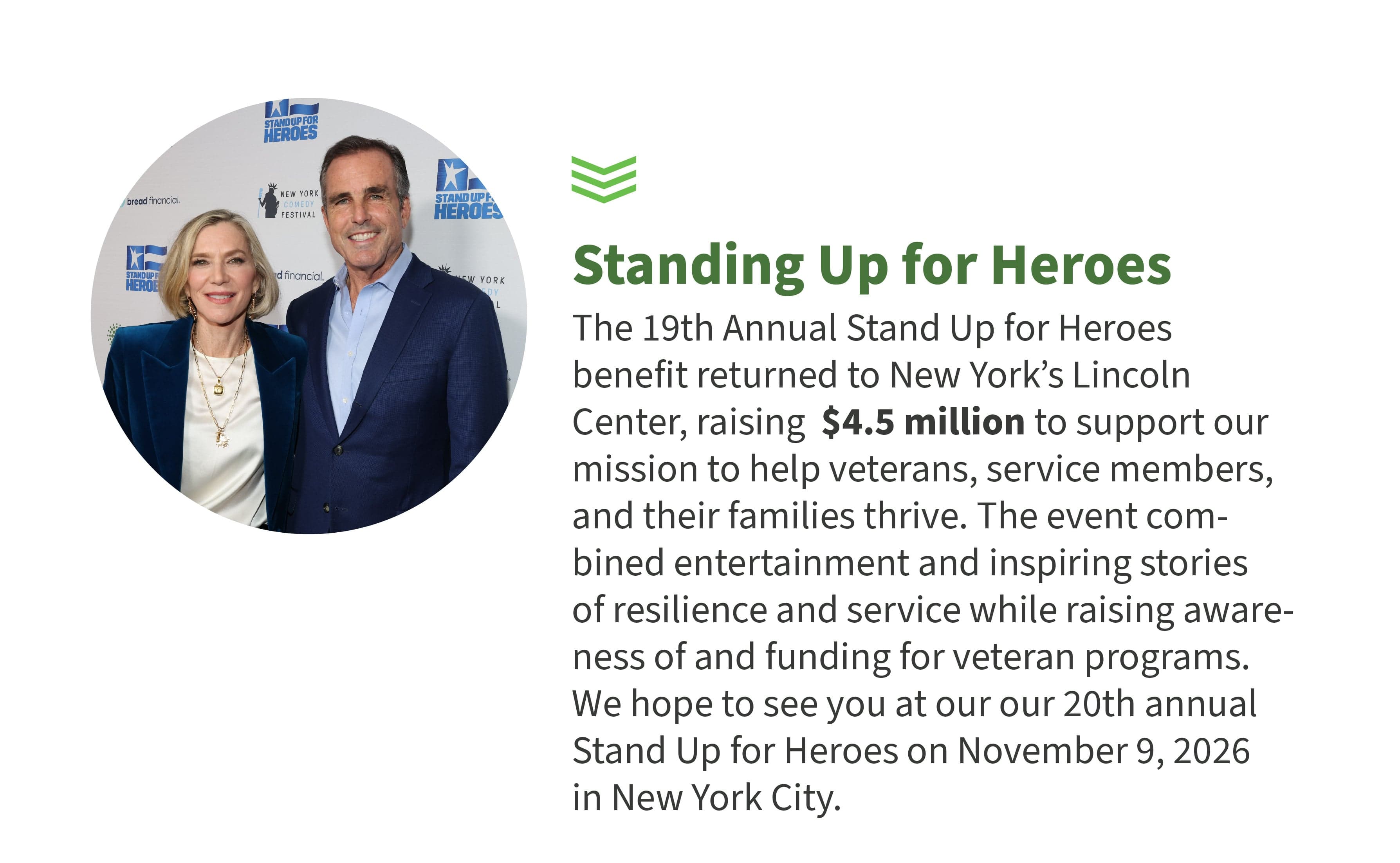 This is an image of Bob and Lee Woodruff. 